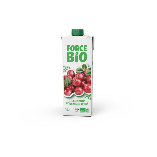 FORCE BIO Organic Cranberry Juice