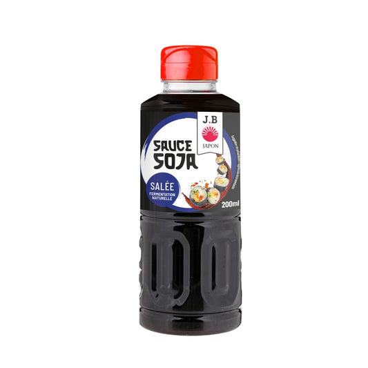 Sauce Soja Japonaise Salée JB JAPON le flacon de 200mL
