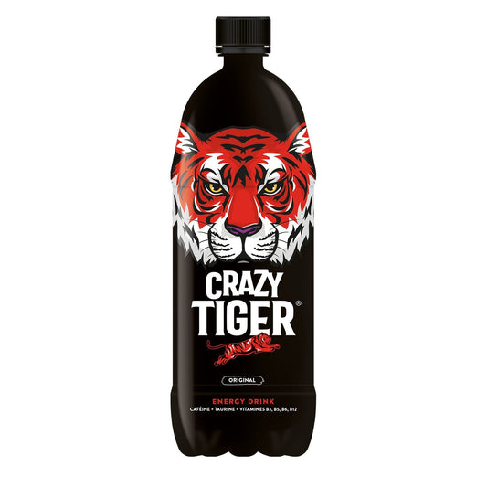 Boisson Énergisante CRAZY TIGER la bouteille de 1,5L