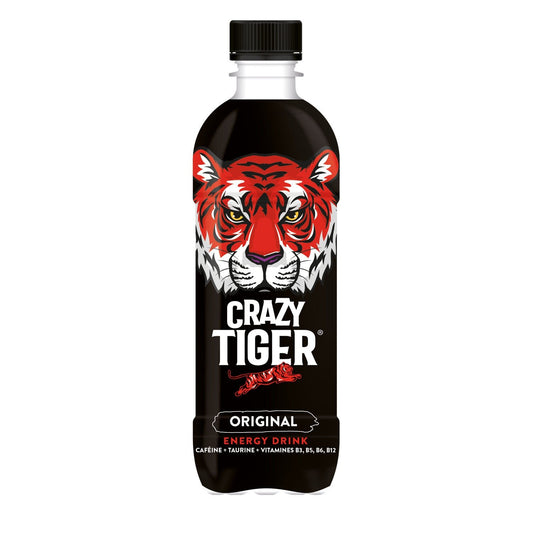 Boisson Énergisante CRAZY TIGER la bouteille de 50cL