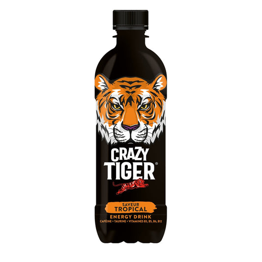 Boisson Énergisante Tropical CRAZY TIGER 