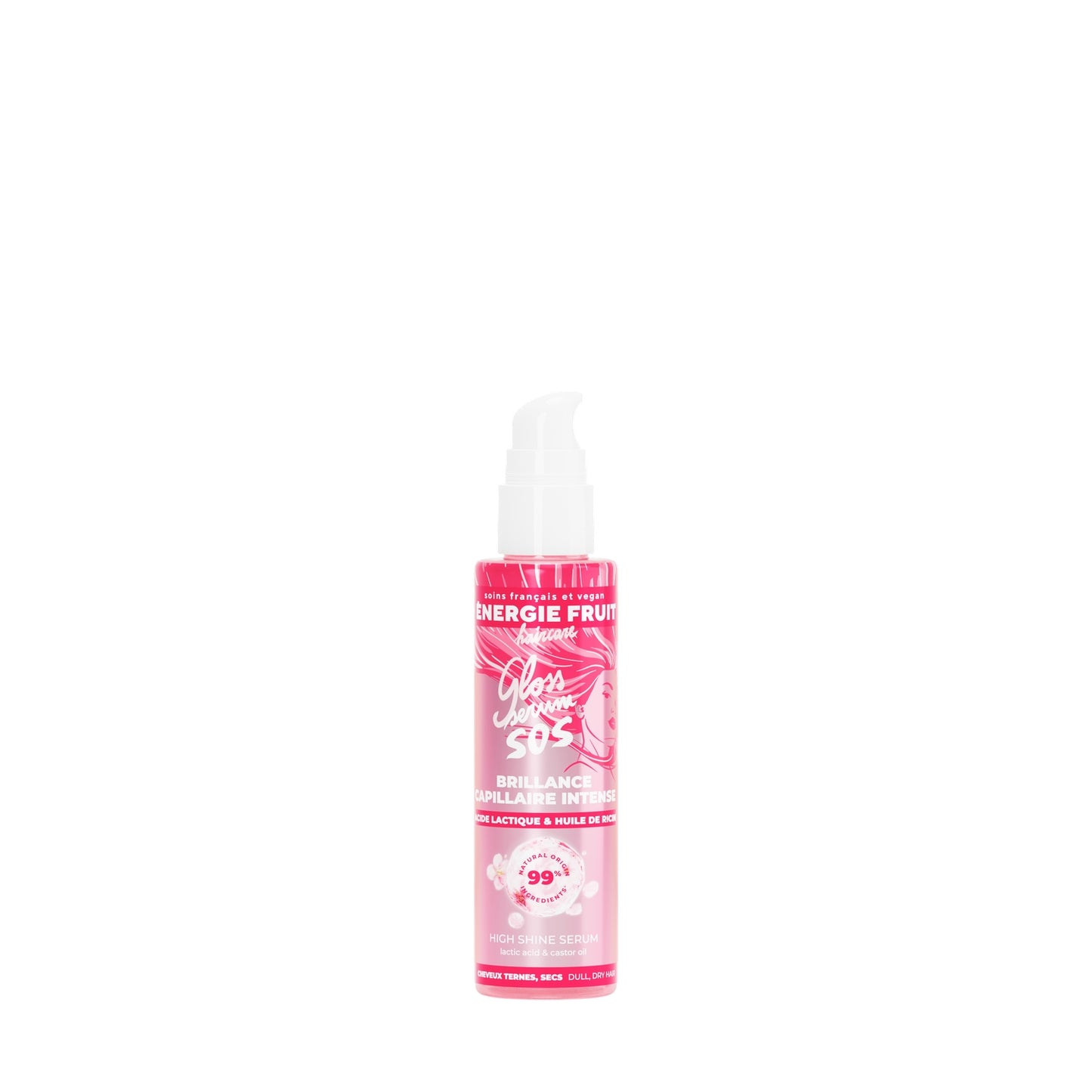 Sérum Éclat Discipline Cheveux Ternes à l'Acide Lactique ENERGIE FRUIT 
