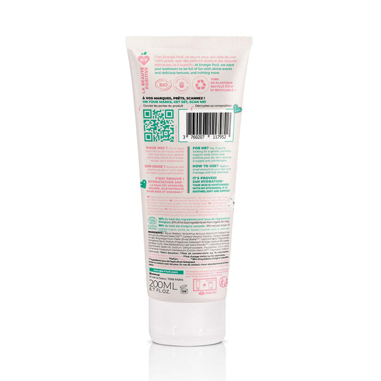 Body Lotion for Dry and Sensitive Skin Softening Aloe Vera Monoi Macadamia Organic FRUIT ENERGY
