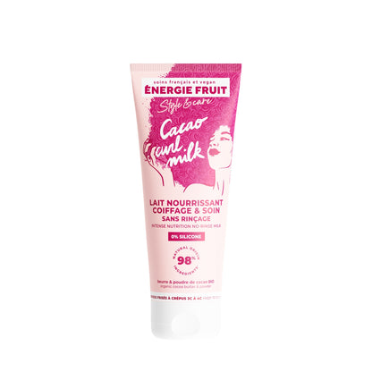 Lait cheveux Nutri Intense Sans Rinçage Cheveux Frisés et Crépus, Type 3c à 4c ENERGIE FRUIT 