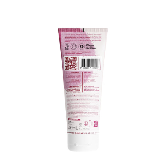 Lait cheveux Nutri Intense Sans Rinçage Cheveux Frisés et Crépus, Type 3c à 4c ENERGIE FRUIT 