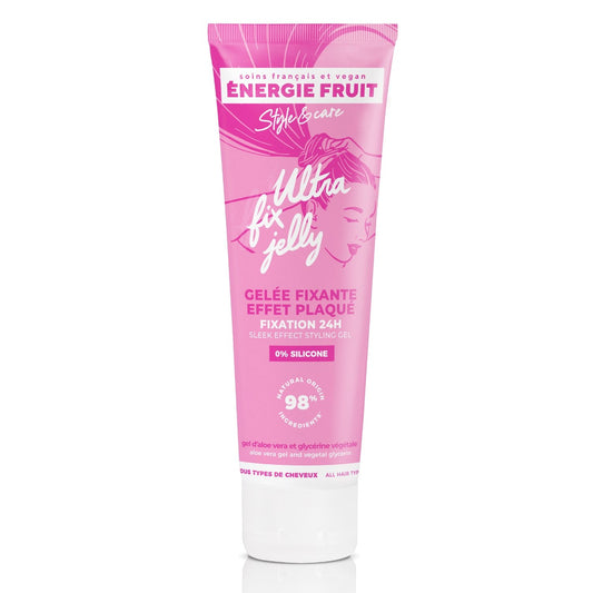 Gel Cheveux Fixante Effet Plaqué 24h Sans Silicone ENERGIE FRUIT le flacon de 140mL