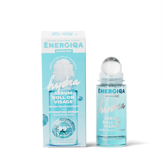 Sérum Roll On Visage Hydra Acide Hyaluronique ENERGIQA le flacon de 30mL