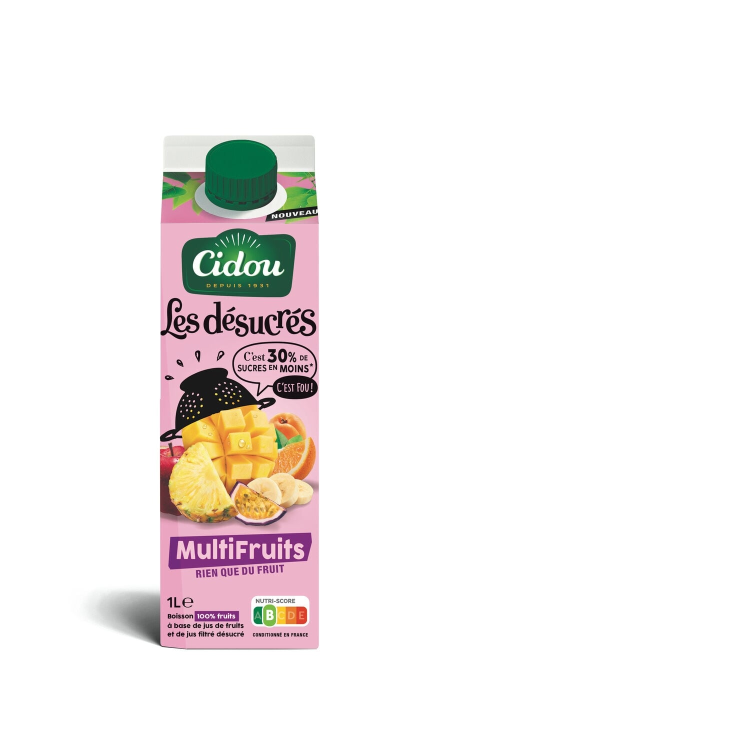 Jus Multifruits Désucrés CIDOU 
