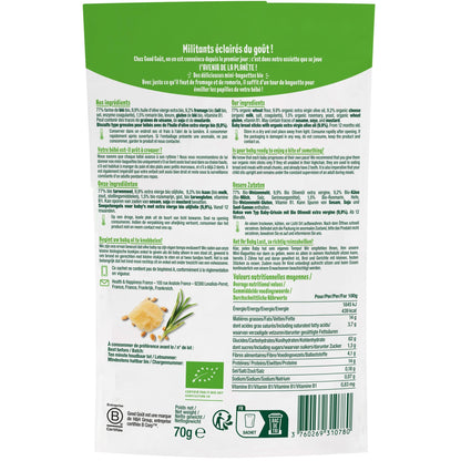 Biscuits Bébé Dès 12 Mois Mini Baguettes Fromage Romarin Bio Good Goût GOOD GOUT