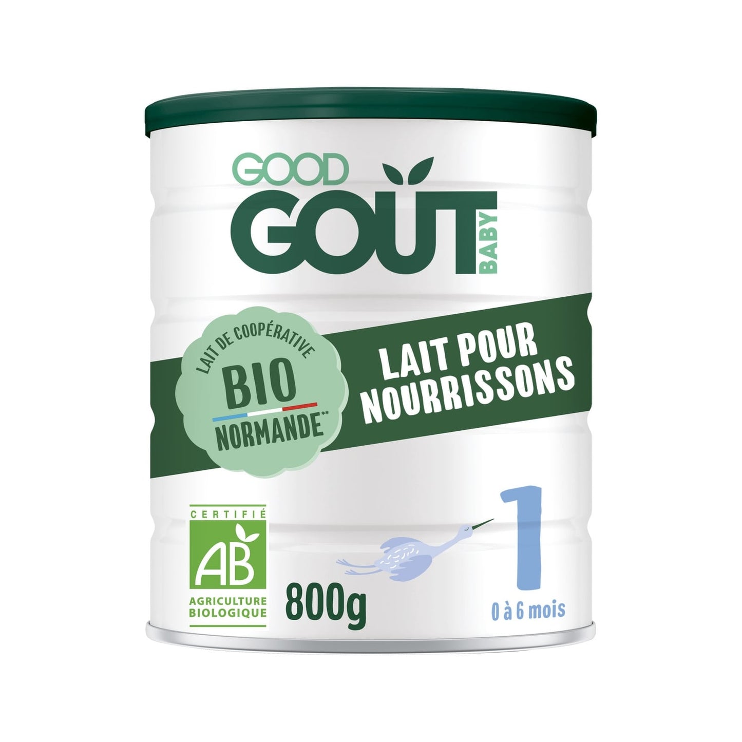Lait bébé en poudre 1er âge Dès La Naissance Bio GOOD GOUT 