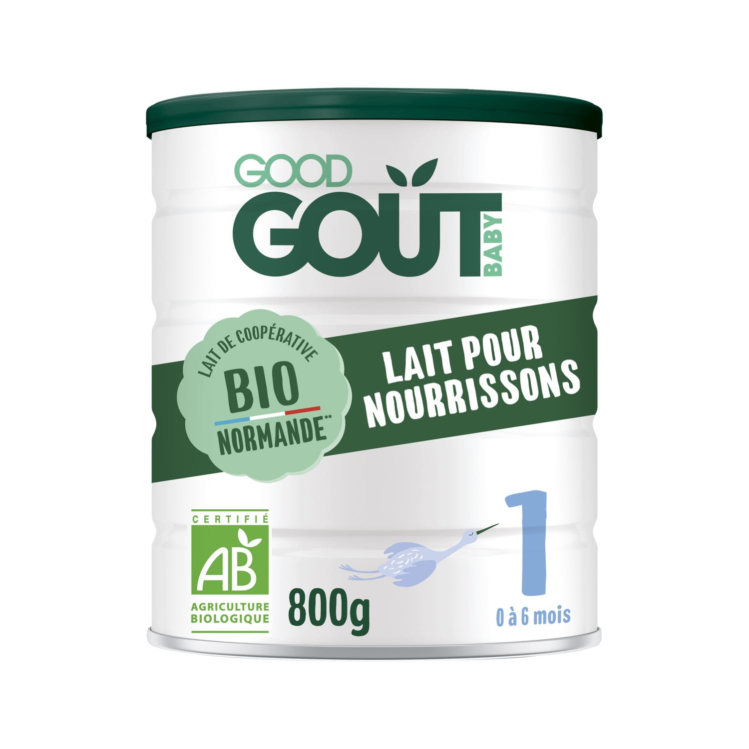 Lait bébé en poudre 1er âge Dès La Naissance Bio GOOD GOUT 