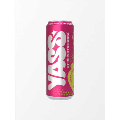 Soda Saveur Fraise et Citron Pink YASS