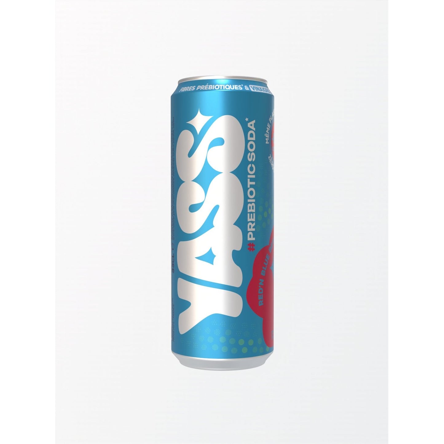 Soda Saveur Fruits Rouges et Myrtille YASS