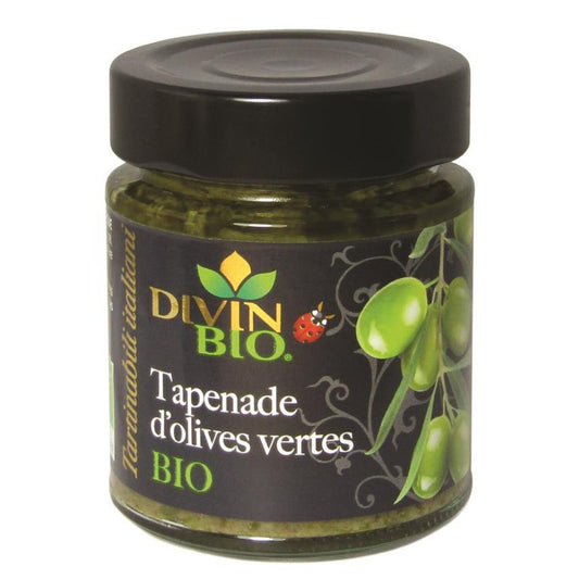 Tapenade d'Olives Vertes DIVIN BIO