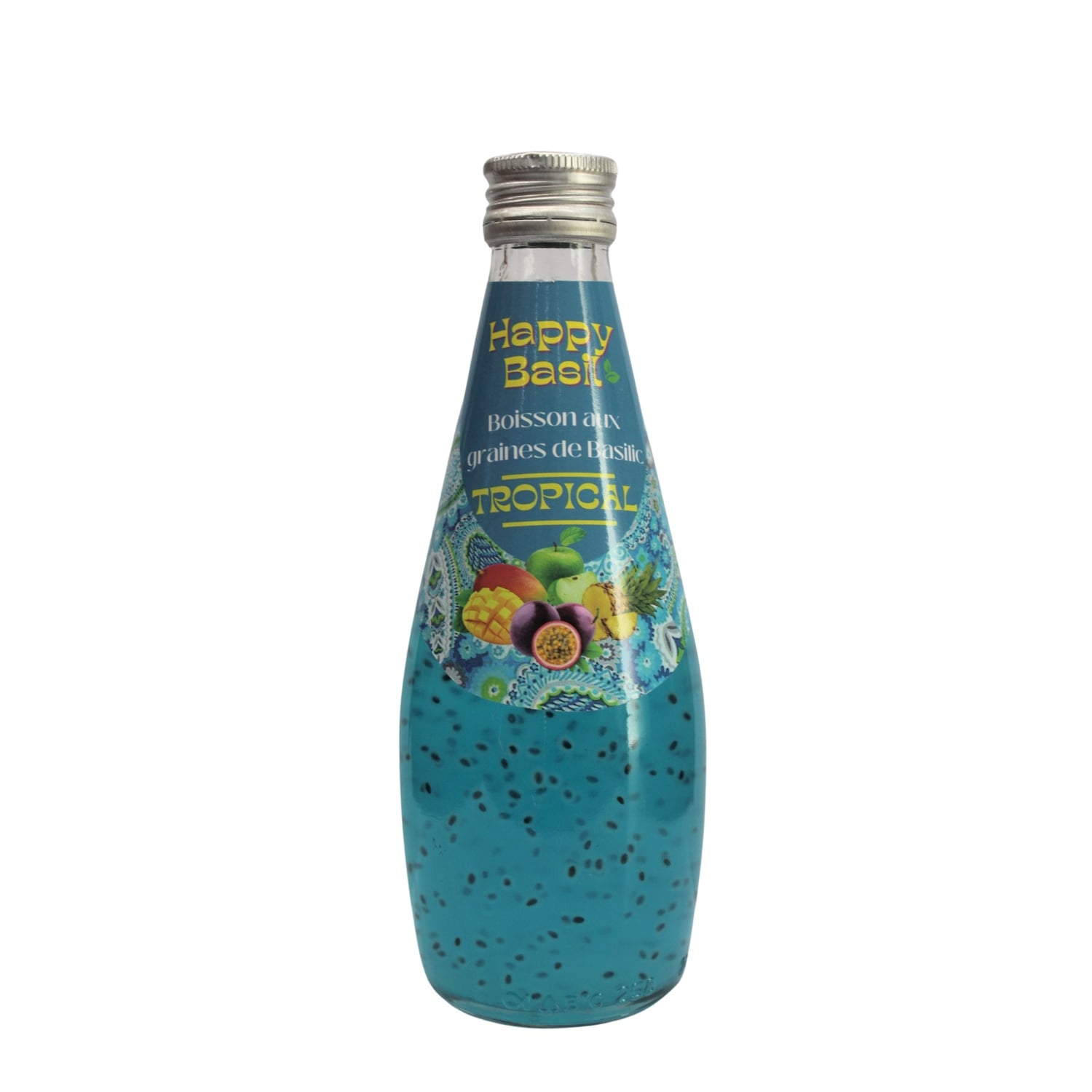 Boisson Tropical aux Graines de Basilic HAPPY BASIL 