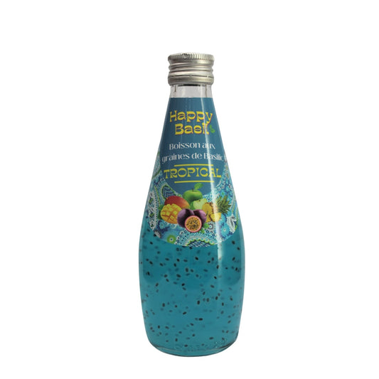 Boisson Tropical aux Graines de Basilic HAPPY BASIL 