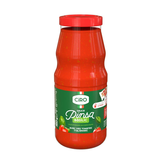 Sauce Pinsa Basilic CIRO le pot de 360g