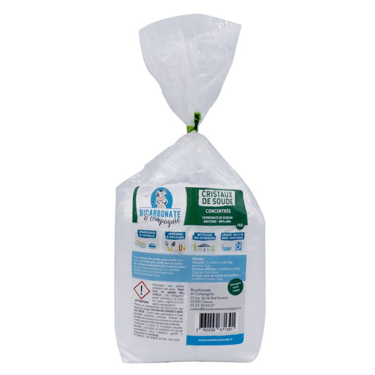 Cristaux de Soude Concentrés Bicarbonate & COMPAGNIE le flacon de 1kg