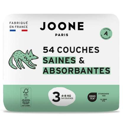 Couches Bébé Taille 3 4-8kg JOONE 