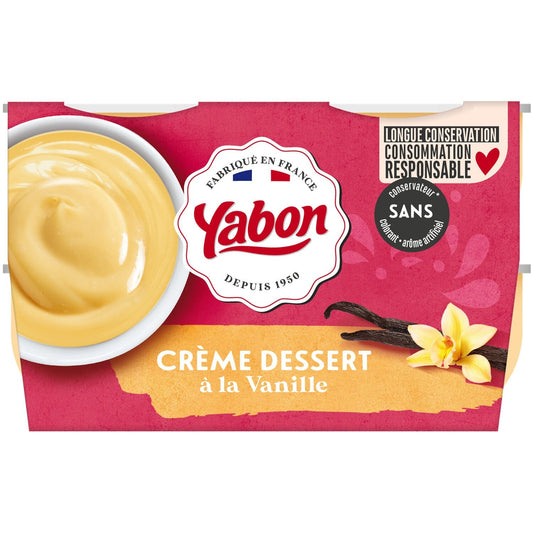 Crème Dessert à la Vanille YABON