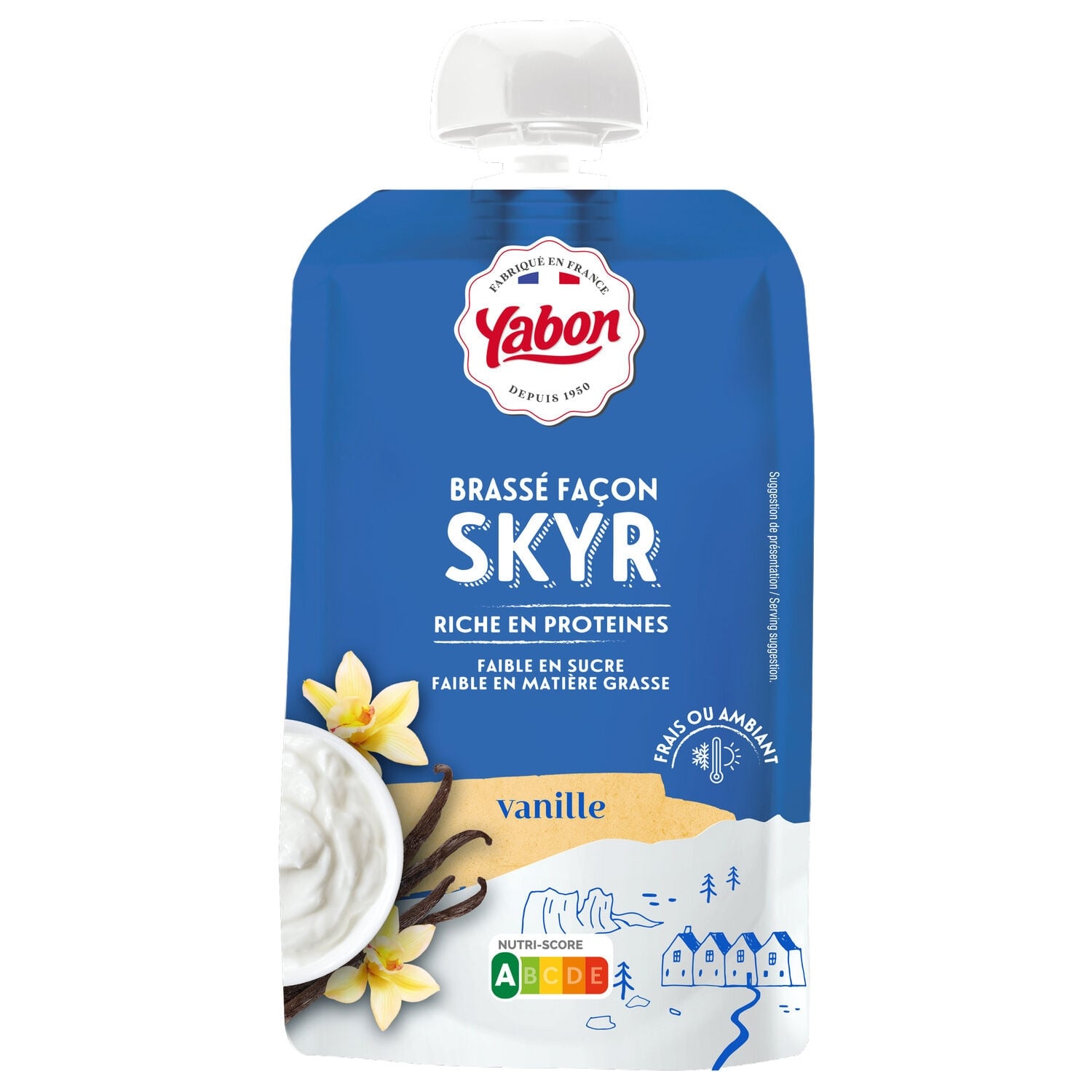 Brassé Façon Skyr Vanille YABON 