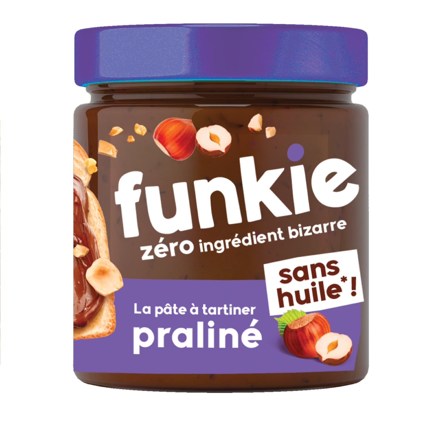 Pâte à Tartiner Praliné Sans Huile Bio FUNKIE 