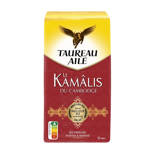 Riz Kamalis TAUREAU AILE le sachet de 1Kg