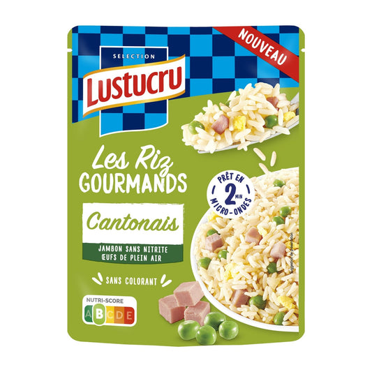 Riz Cantonais LUSTUCRU le paquet de 220g