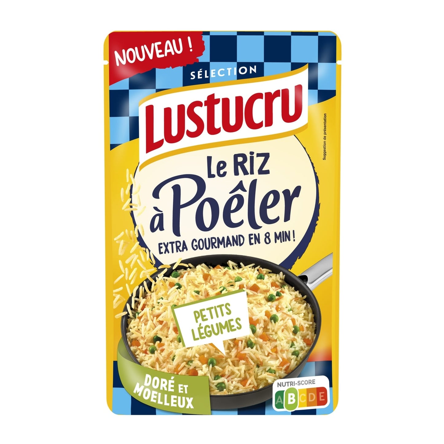Riz A Poêler Légumes 8 min LUSTUCRU 