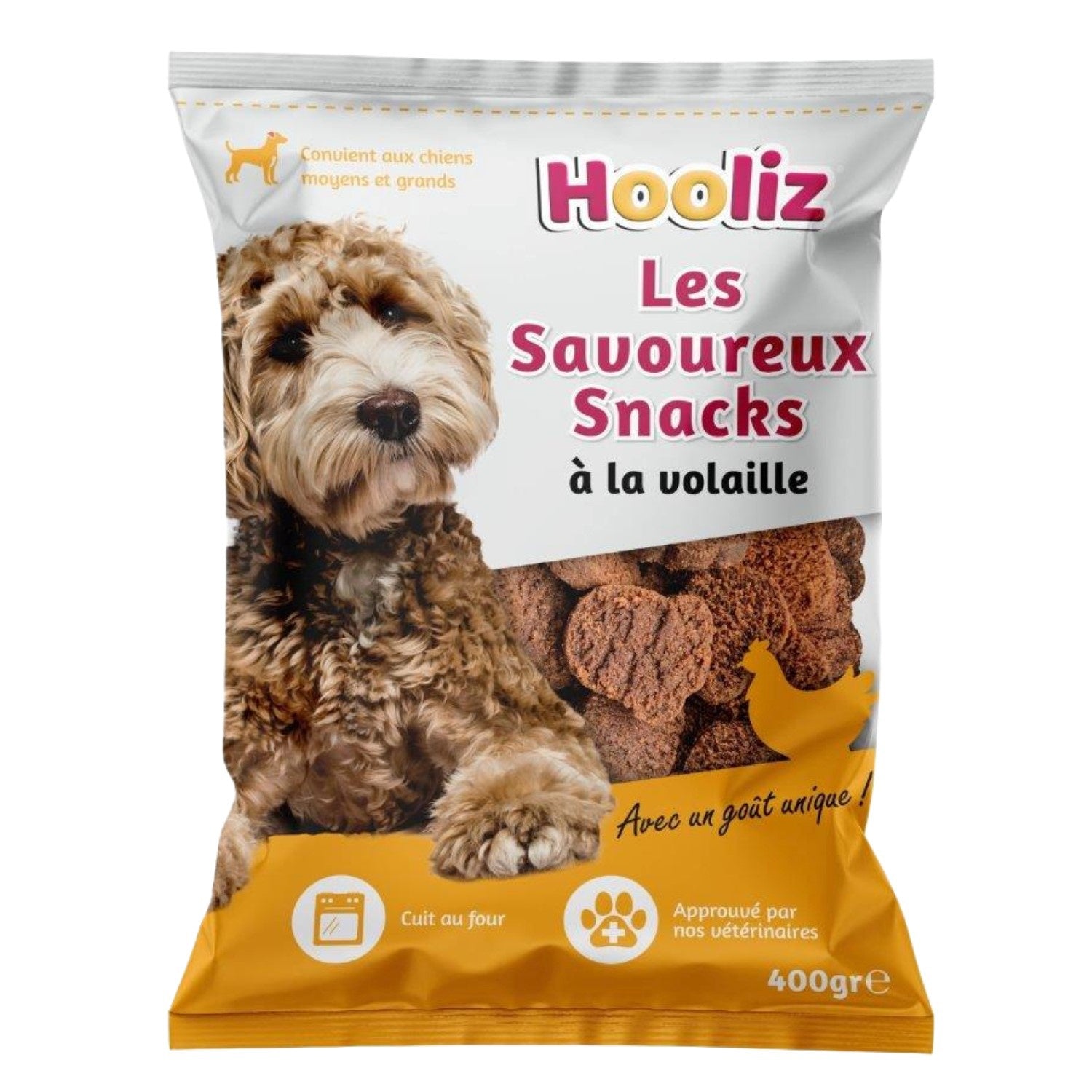 Friandises pour Chien Volaille HOOLIZ 