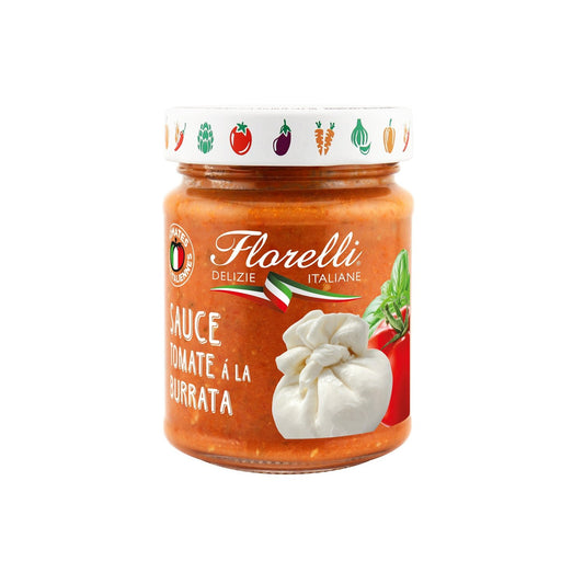 Sauce Tomate à la Burrata FLORELLI le pot de 250g