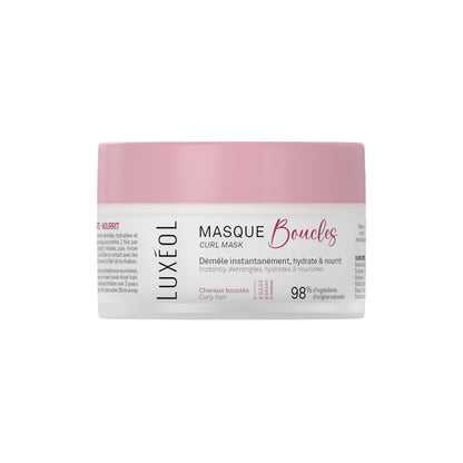 Masque Cheveux Démêlage Instantané Hydratant et Nourrissant LUXEOL 