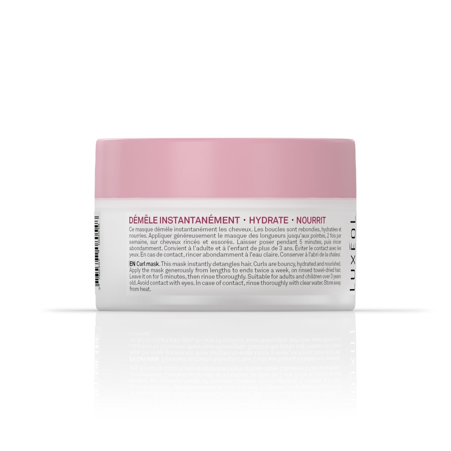 Masque Cheveux Démêlage Instantané Hydratant et Nourrissant LUXEOL 