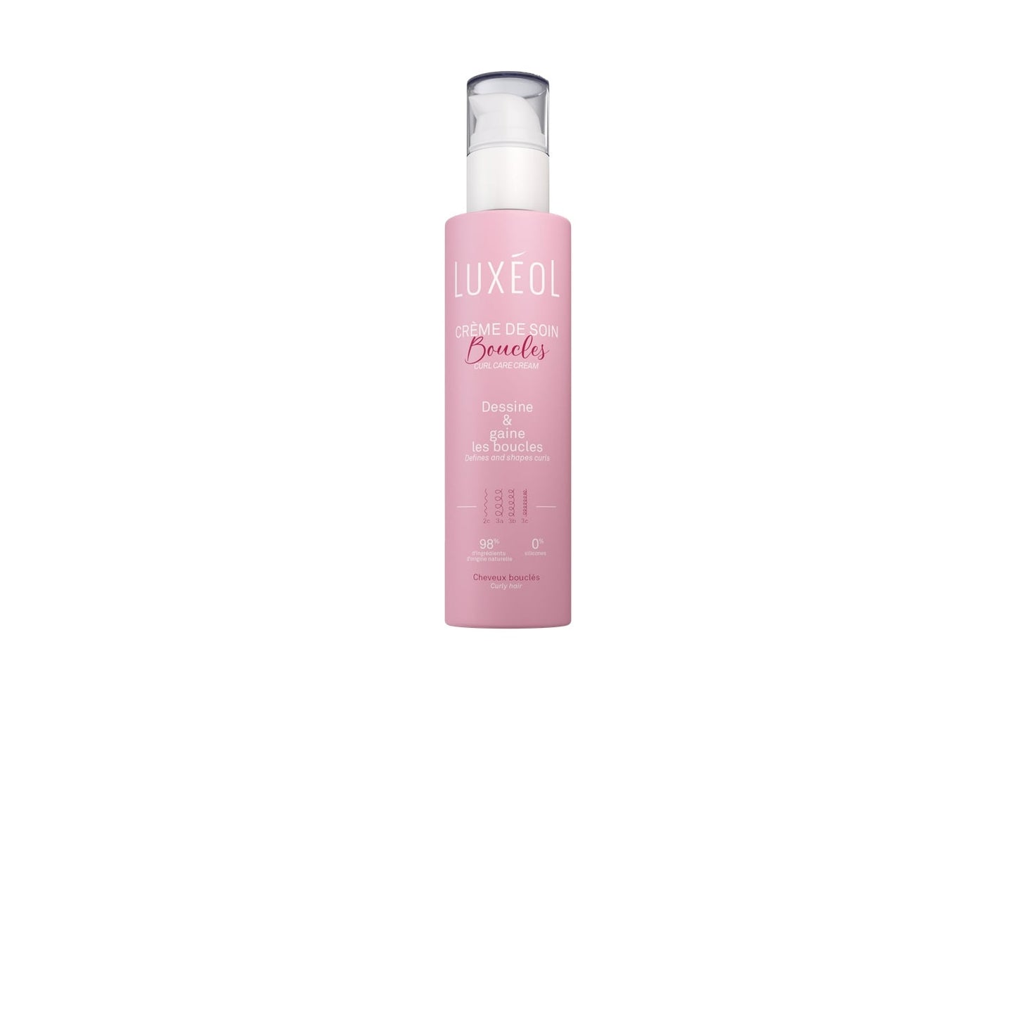 Crème Soin Boucles Dessine et Gaine les Boucles LUXEOL 