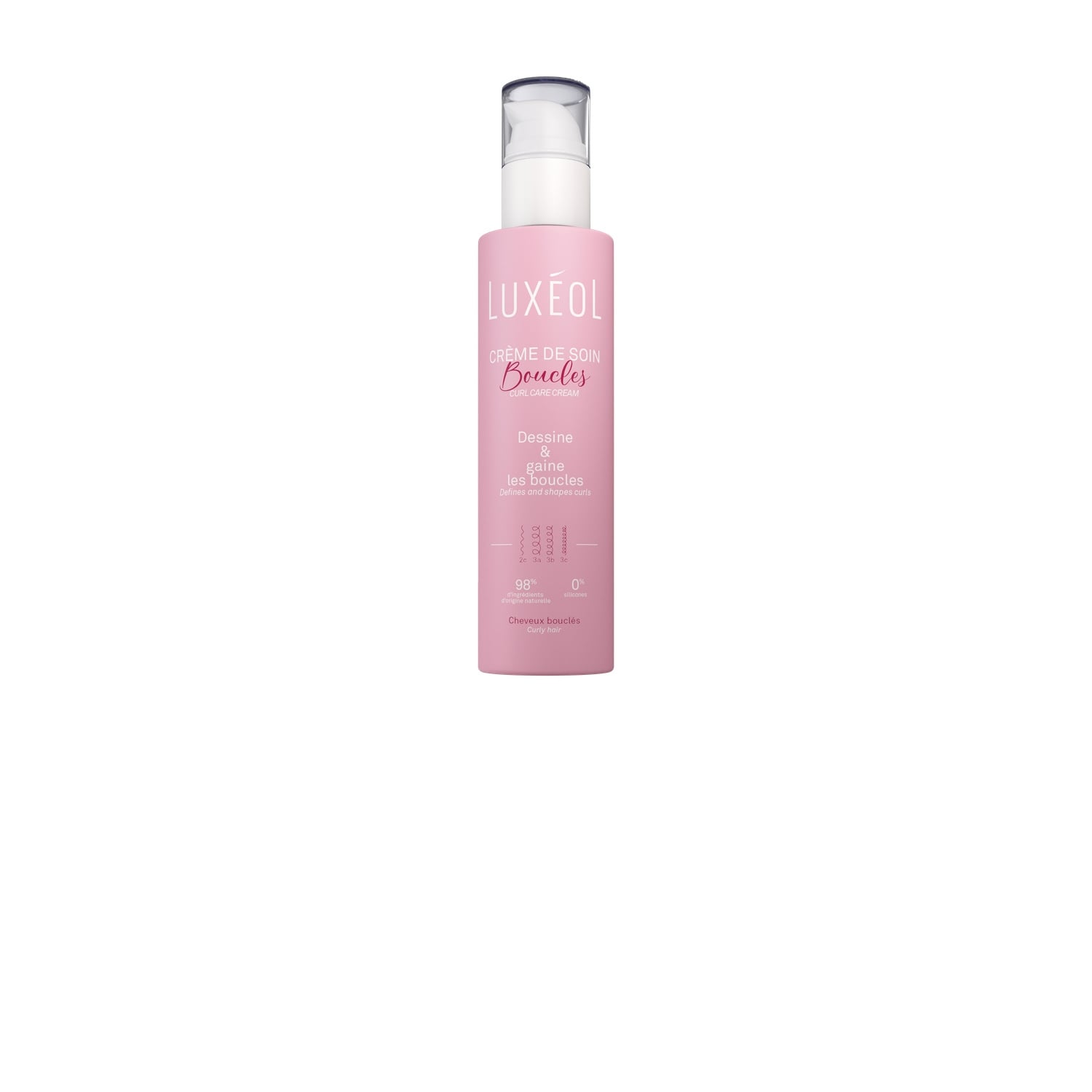 Crème Soin Boucles Dessine et Gaine les Boucles LUXEOL 