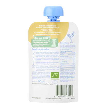 Dessert Bébé Dès 6 Mois, Poire Vanille Bio GOOD GOUT