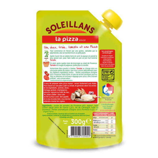 SOLEILLANS Tomato Sauce for Pizza