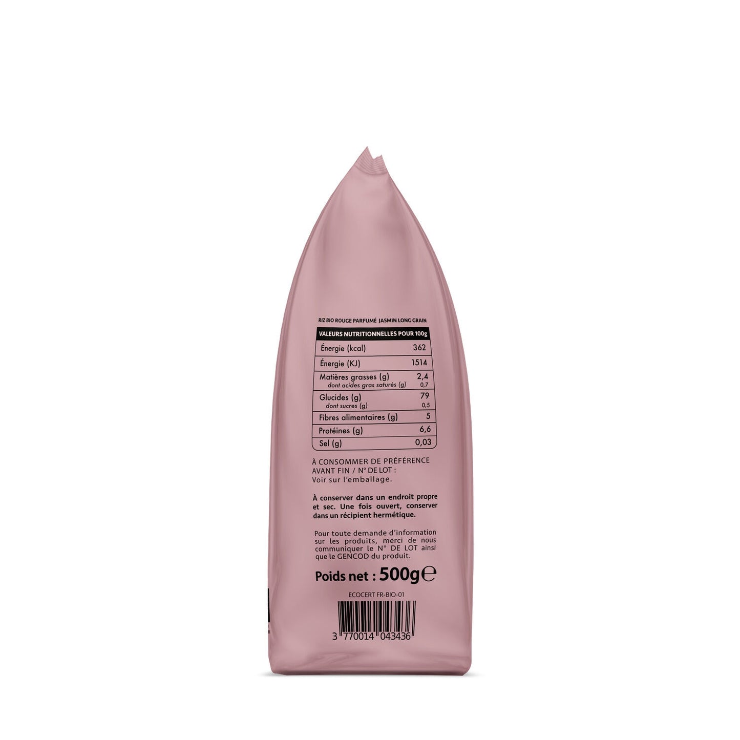 Long Grain Rice Red Fragrant Jasmine Variety Phka Malis Organic TODEI