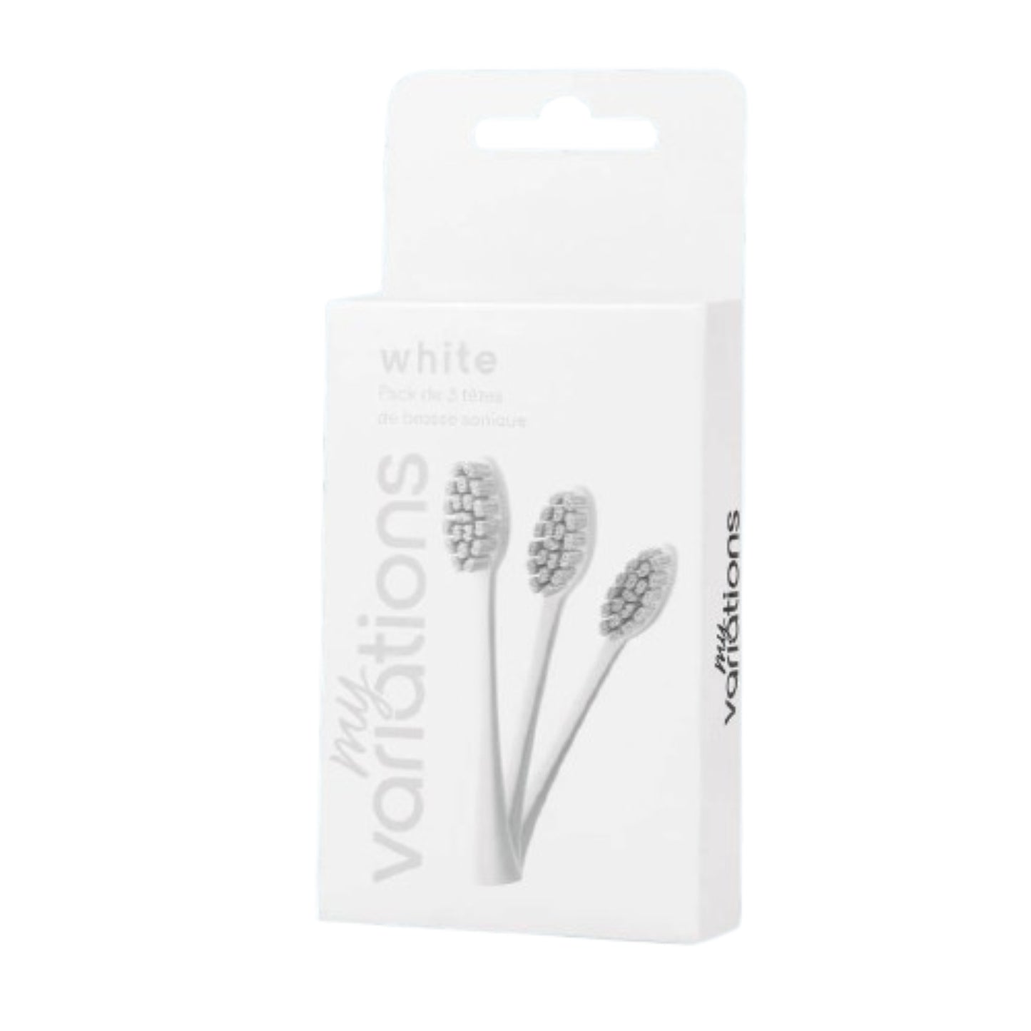 Têtes de Brosse à Dents Sensitive Blanc MY VARITATIONS 
