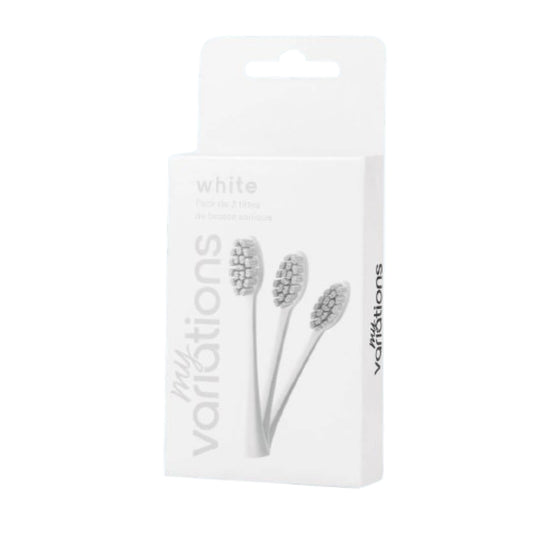 Têtes de Brosse à Dents Sensitive Blanc MY VARITATIONS 