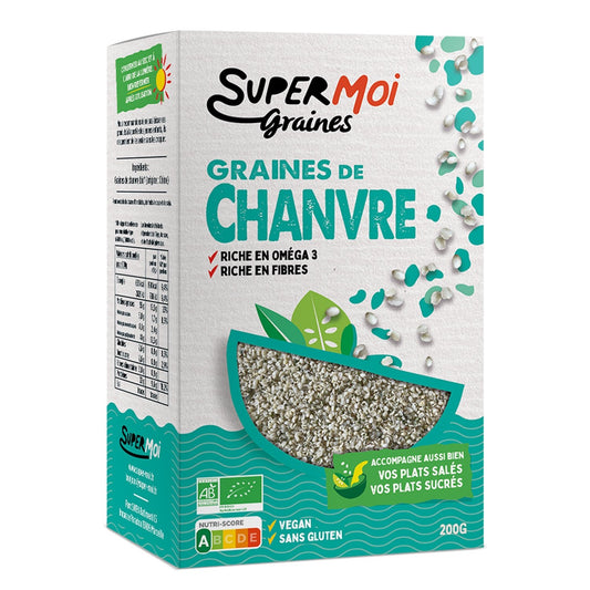 Graines de Chanvre Bio SUPERME le paquet 200g