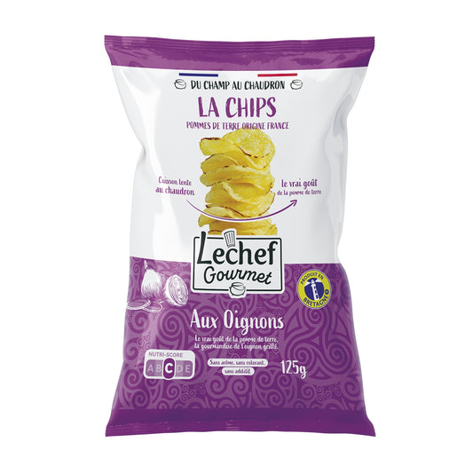 Chips de Pommes de Terre Saveur Oignon LA CHIPS TERRES DE BREIZH 