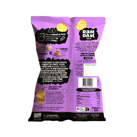 RAMDAM SOCIAL Finely Salted Crispy Chips