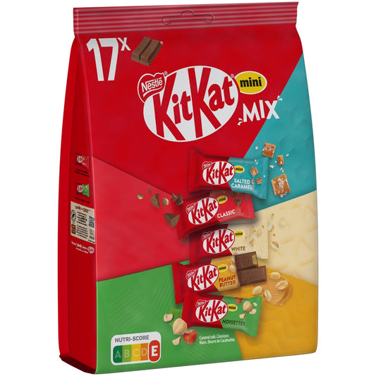 Barres Chocolatées Lait KITKAT le sachet de 240,9g