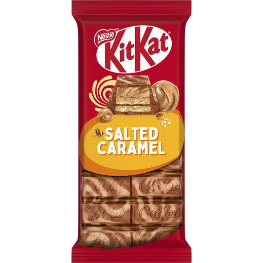 Tablette de chocolat caramel salé KITKAT 