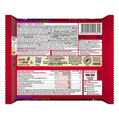 Barres Chocolatées Chunky Crunchy Double Chocolat KITKAT