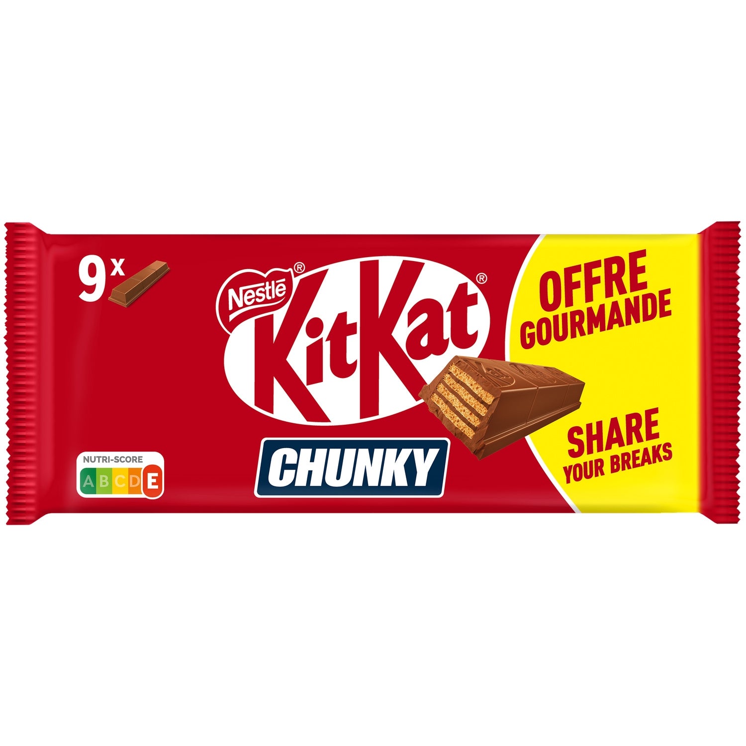 Barres Chocolatées Lait KITKAT 