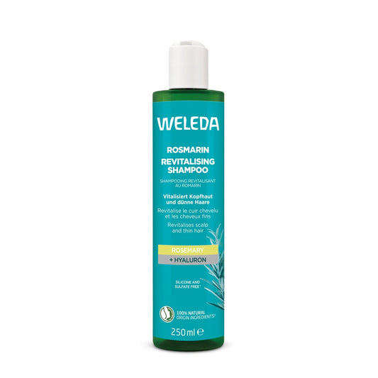 Shampoing Revitalisant au Romarin WELEDA le pot de 300 comprimés