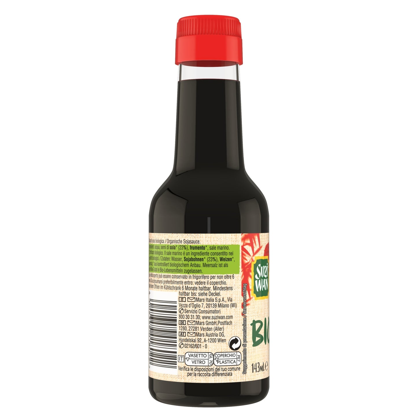 Sauce Soja Salée Bio SUZI WAN