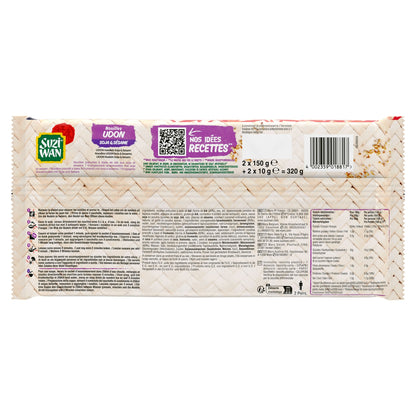 Nouilles Udon Précuites Soja Sésame SUZI WAN